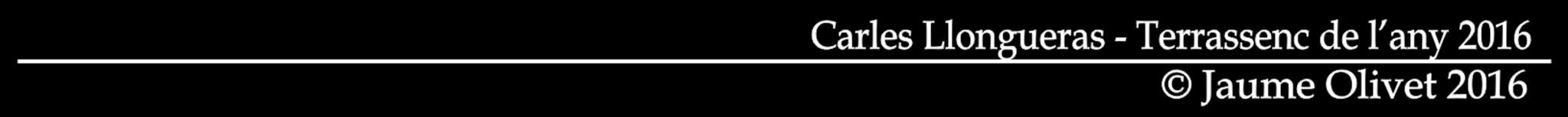 � Jaume Olivet 2016