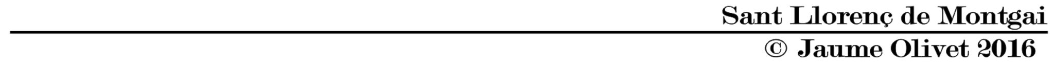 © Jaume Olivet 2016