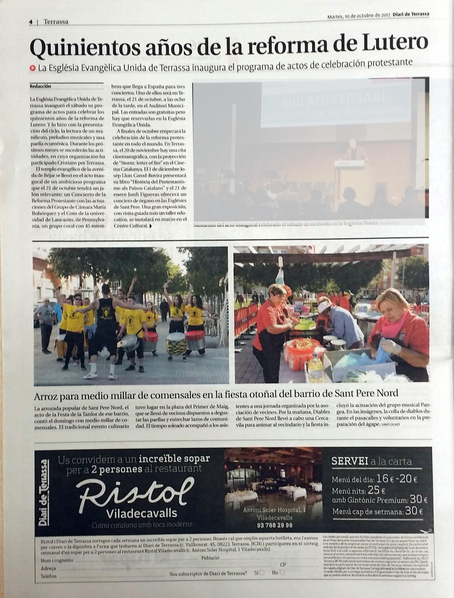 � Jaume Olivet 2017