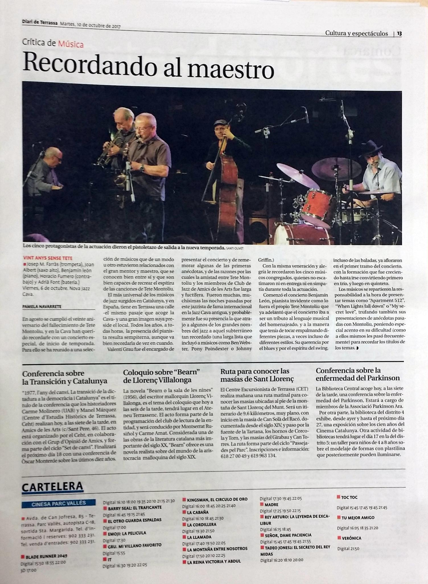 � Jaume Olivet 2017