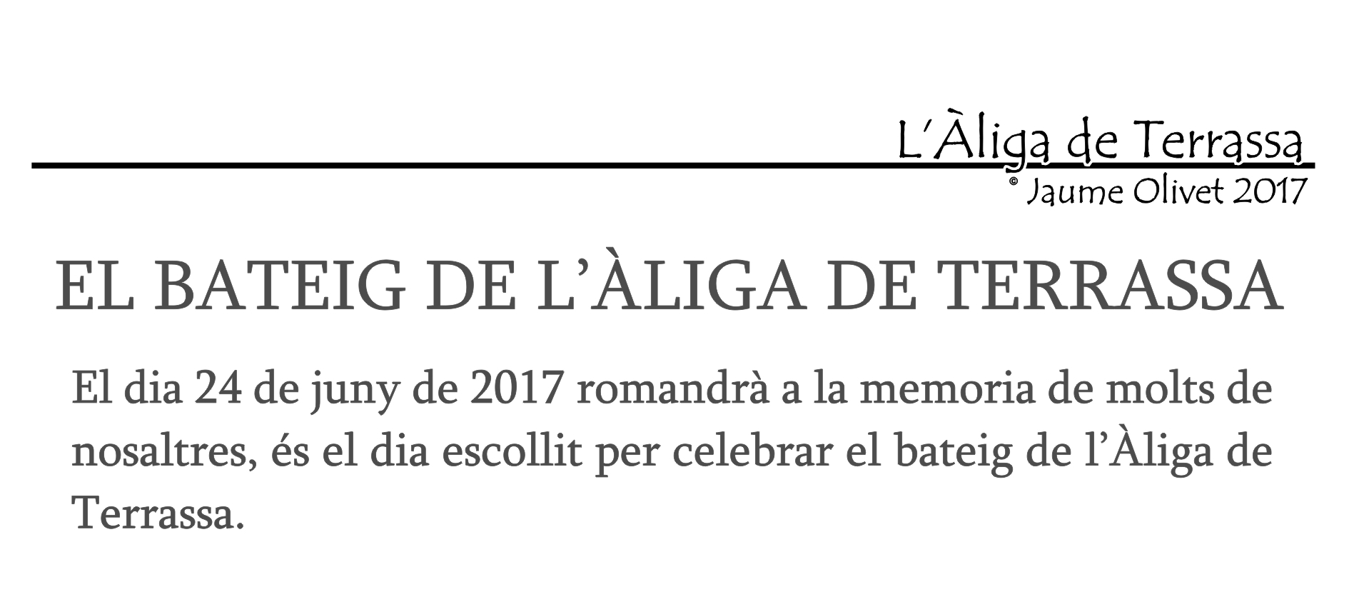  Jaume Olivet 2017