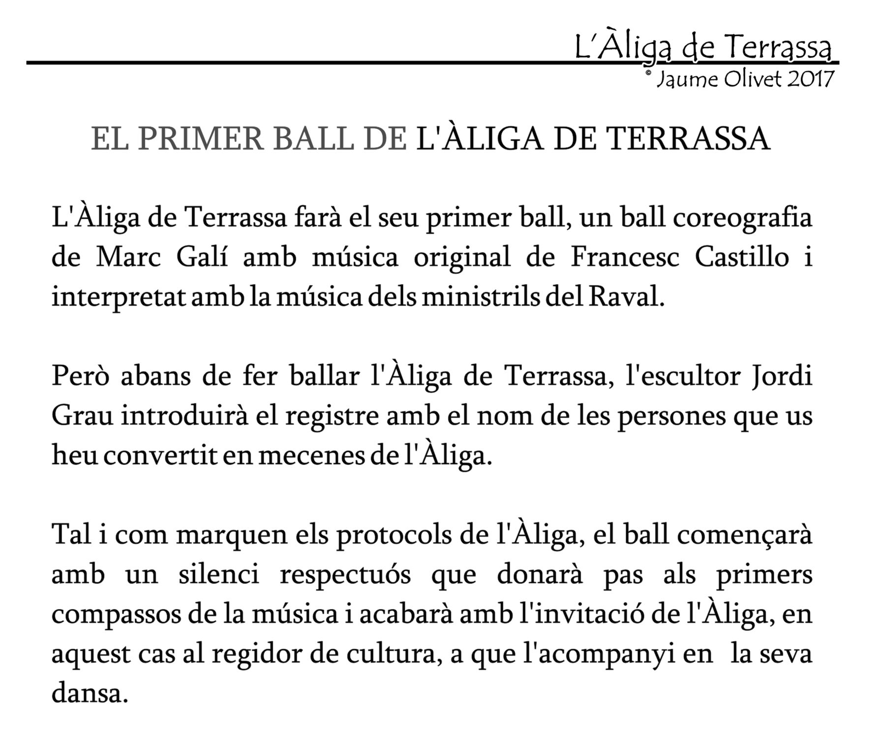  Jaume Olivet 2017