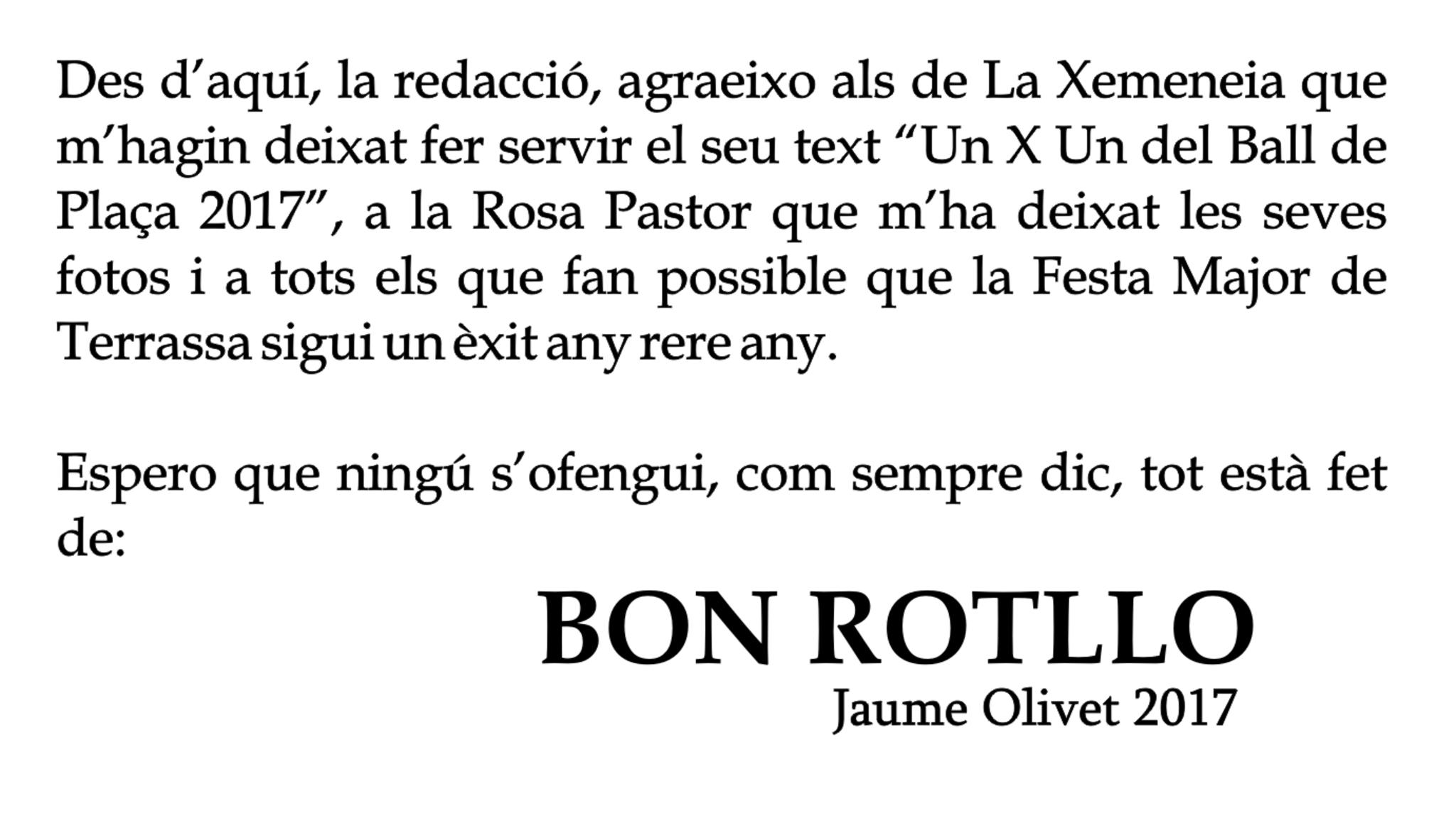  Jaume Olivet 2017