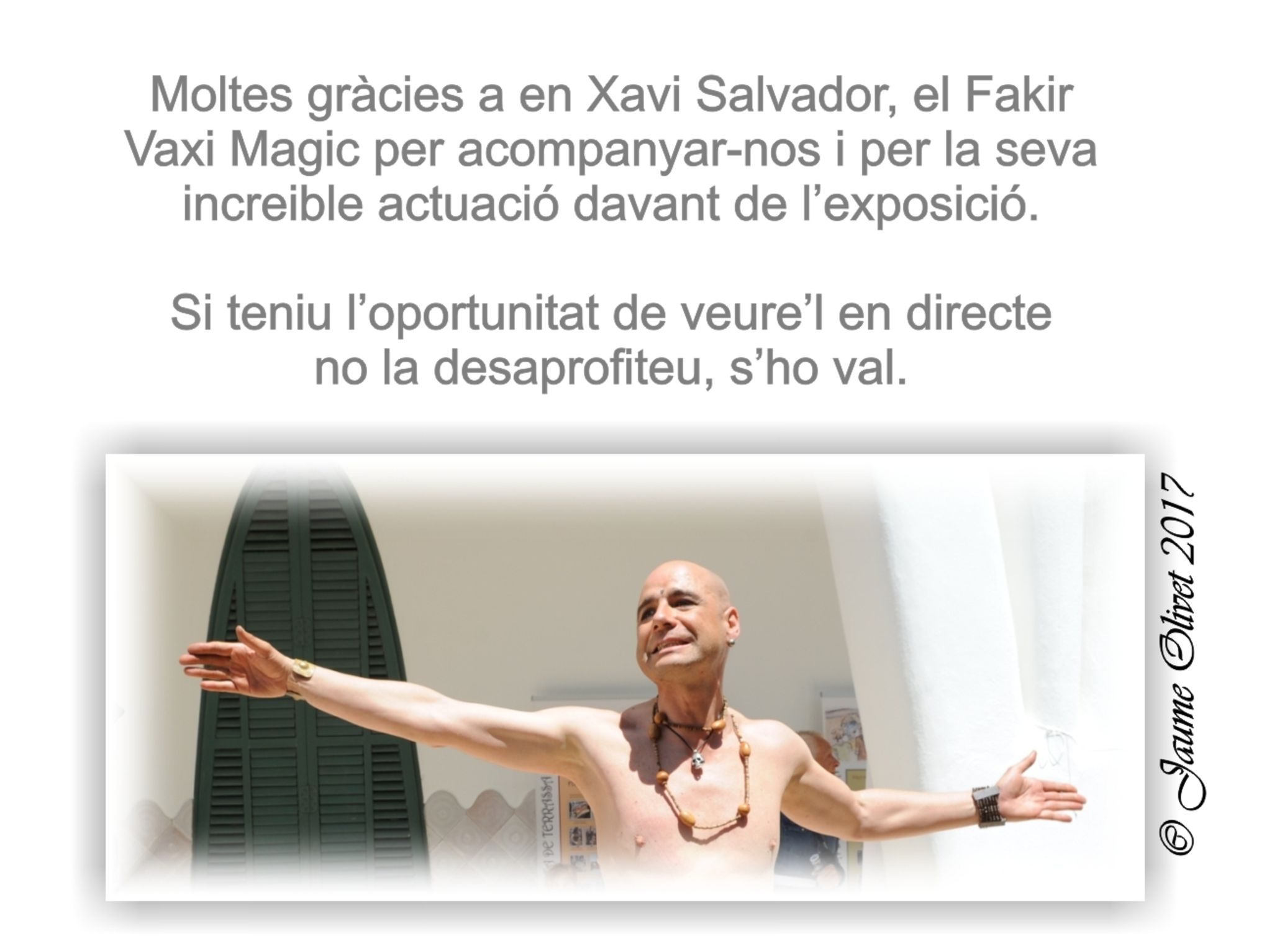  Jaume Olivet 2017