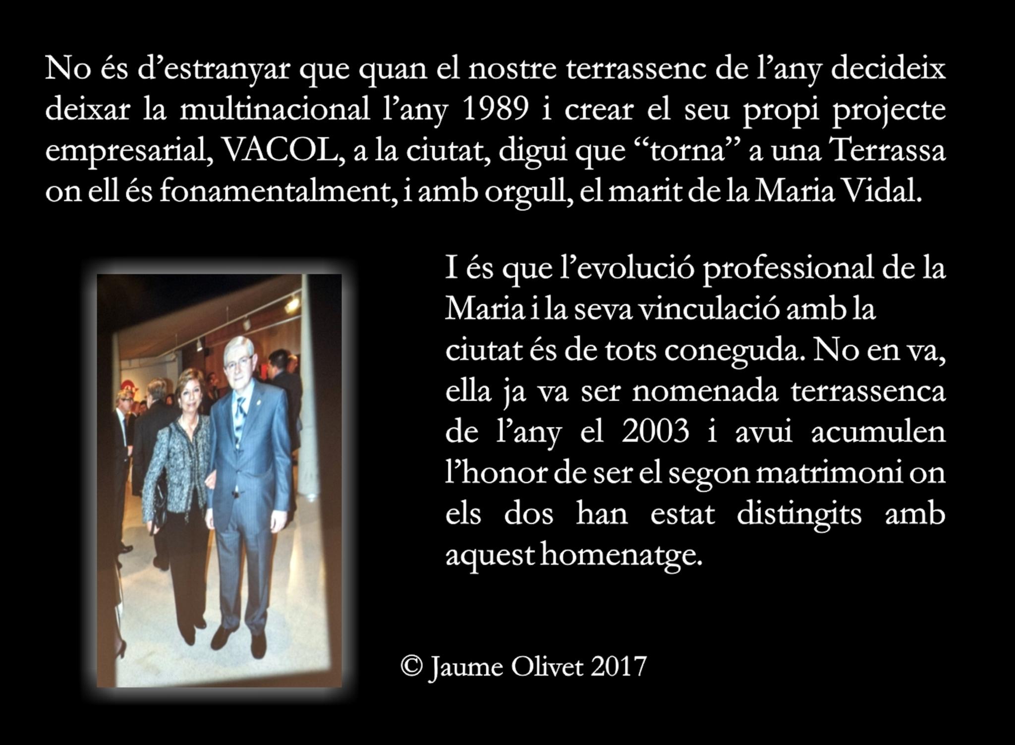 � Jaume Olivet 2017