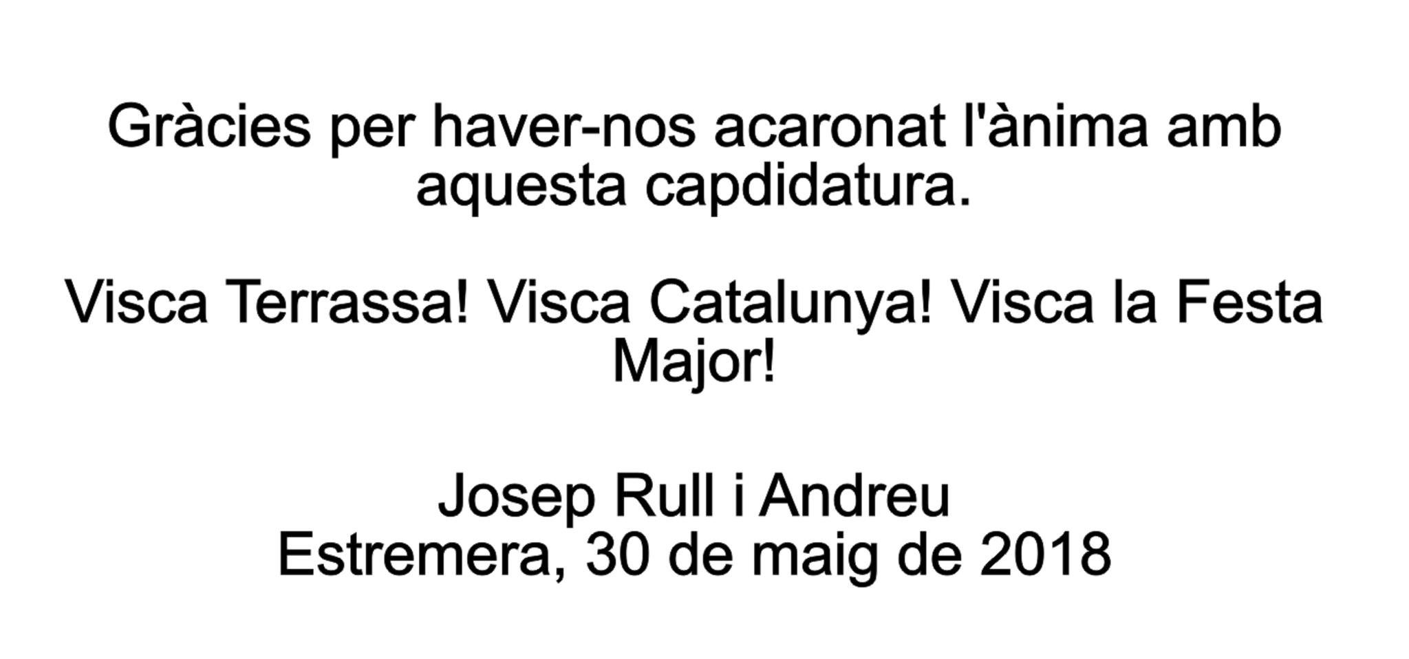  Jaume Olivet 2018