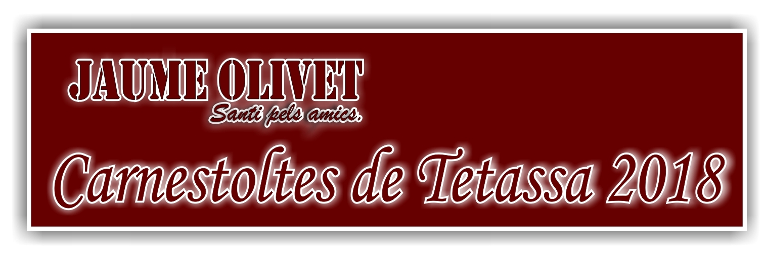  Jaume Olivet 2018