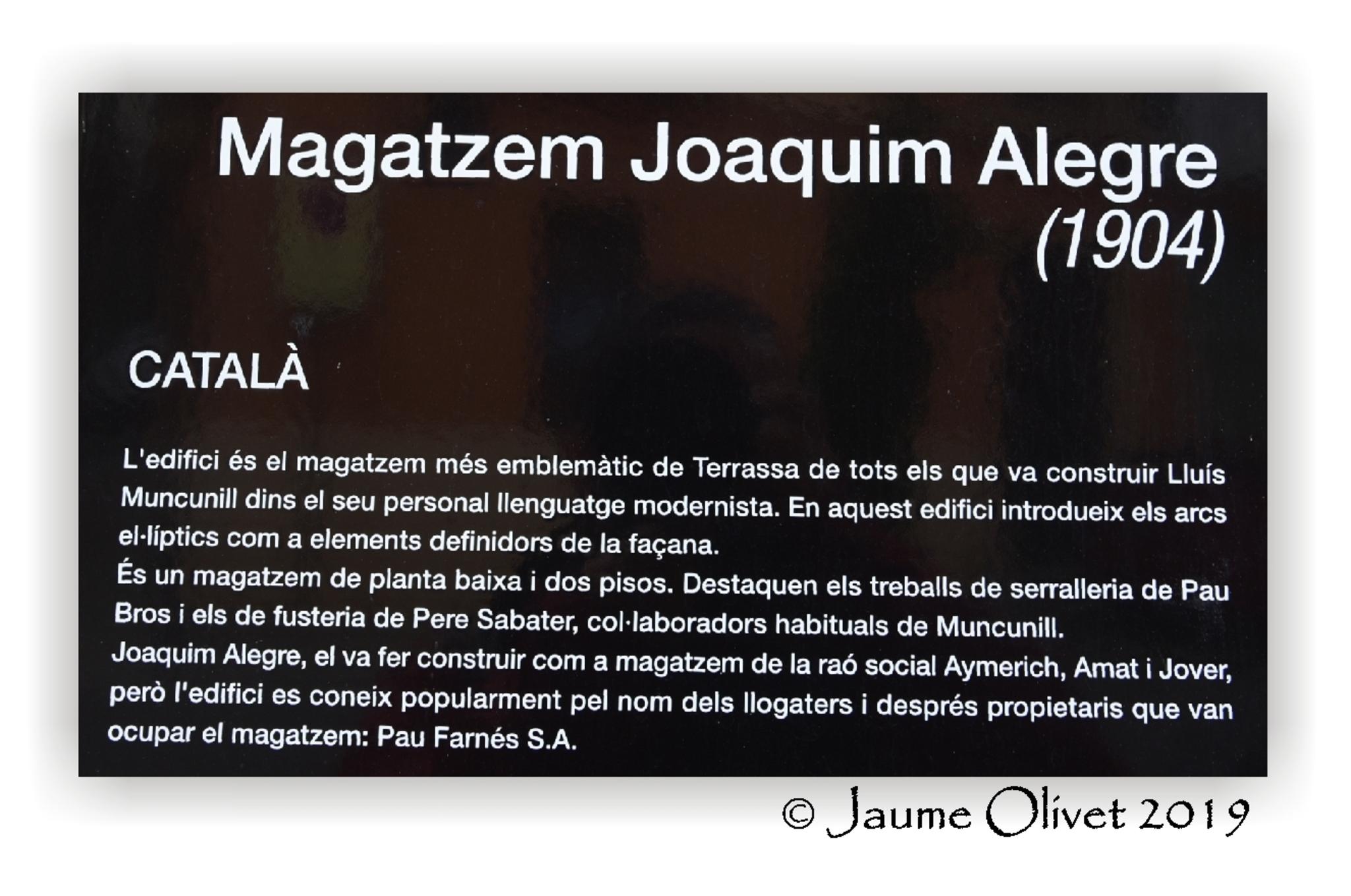  Jaume Olivet 2019