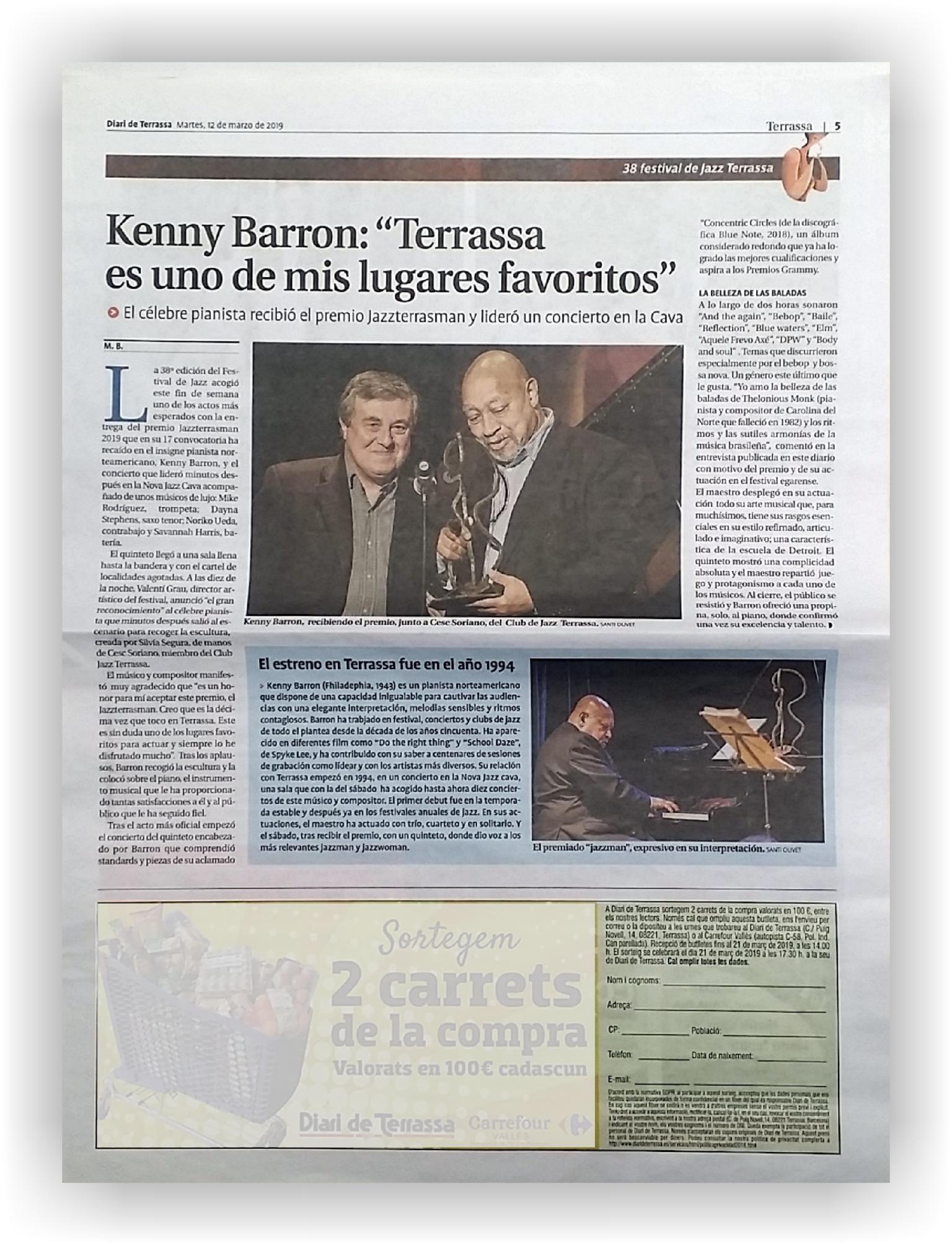 � Jaume Olivet 2019