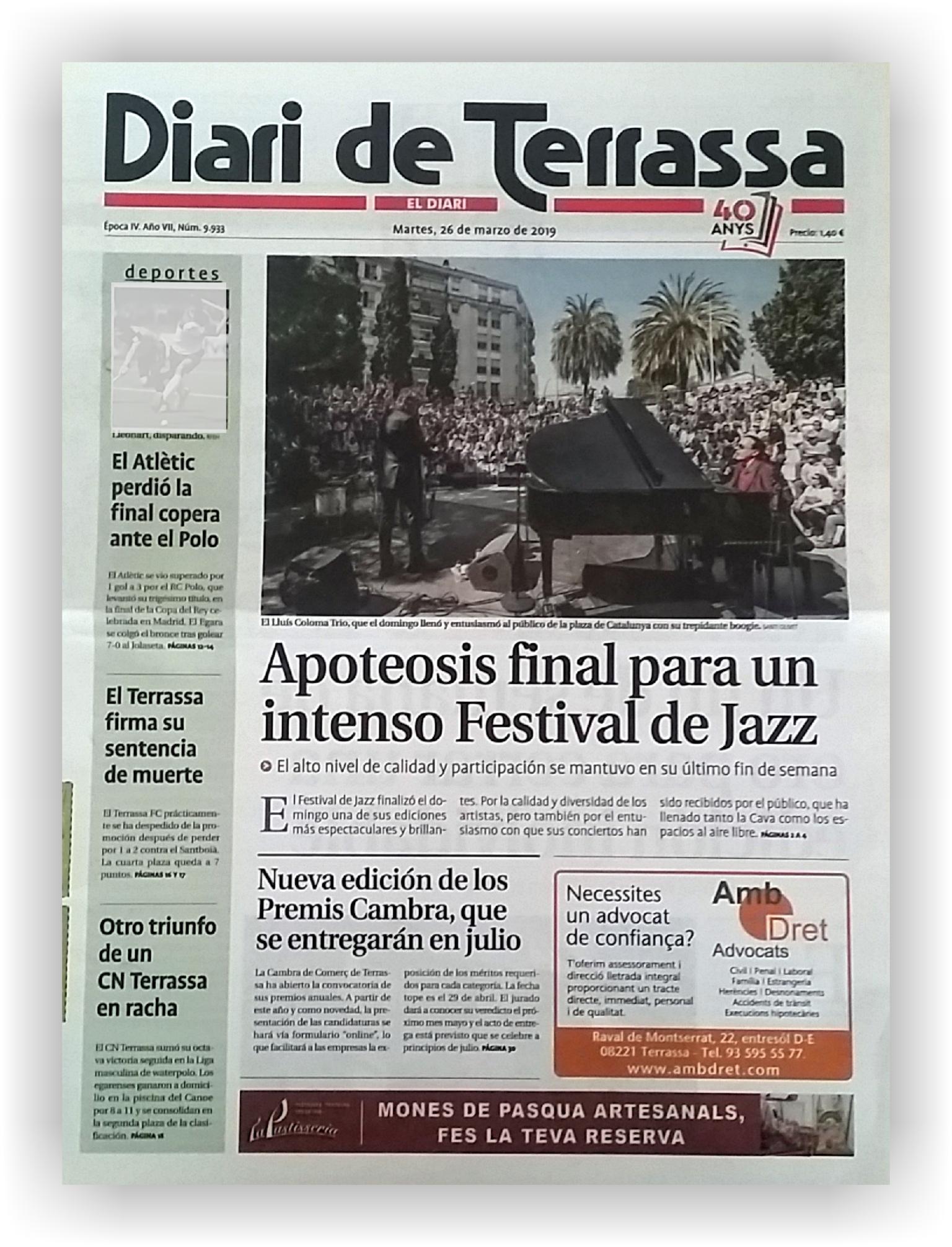 � Jaume Olivet 2019