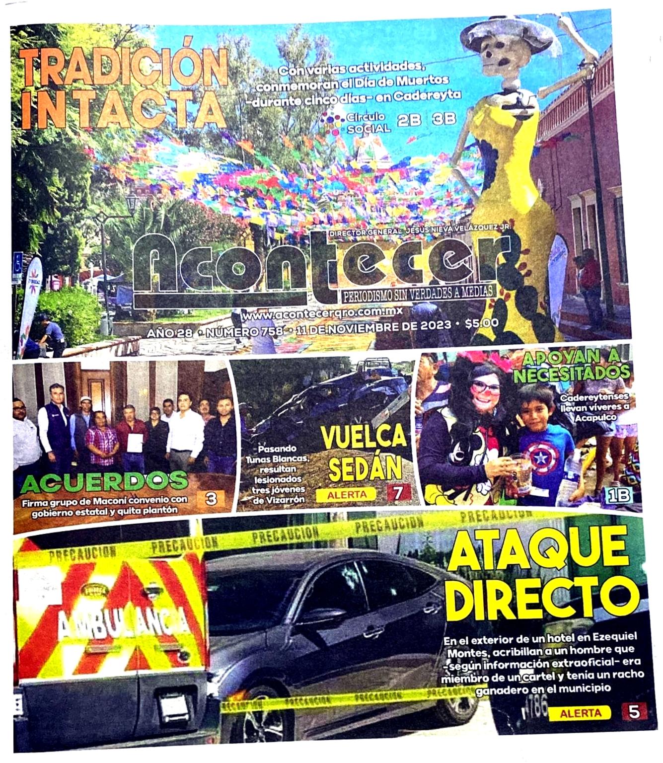  Acontecer