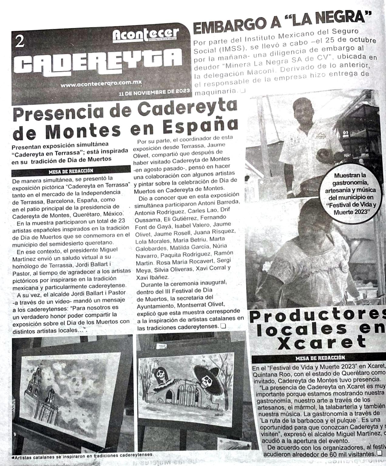 Acontecer