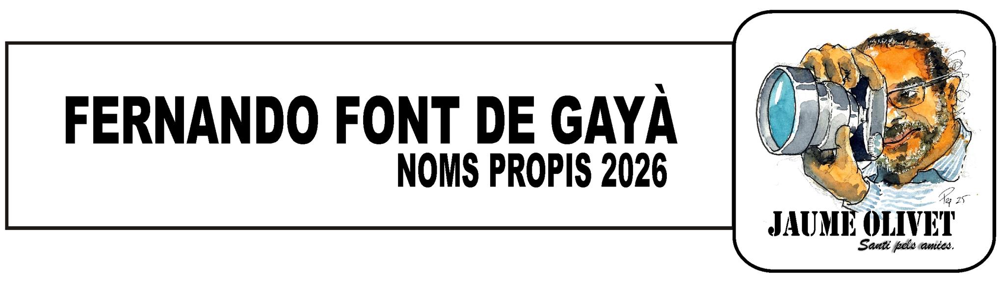 � Jaume Olivet 2026