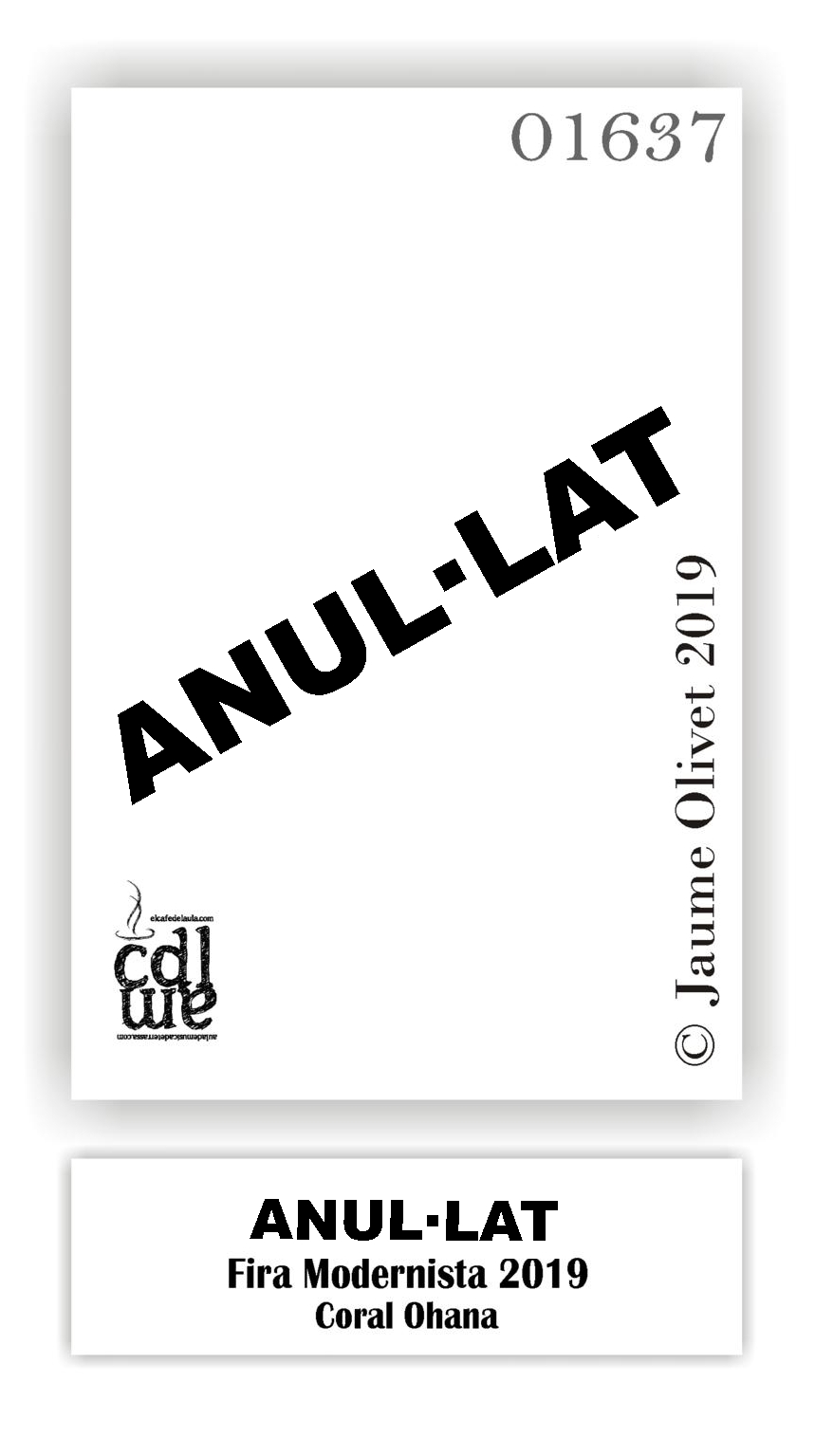  Jaume Olivet 2019